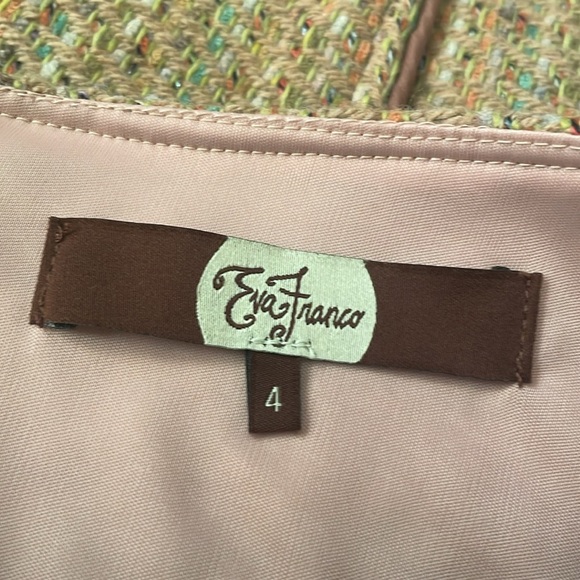 Anthropology Eva Franco Multicolor Tweed pencil skirt - Picture 4 of 4